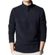 thumbnail image 3 of Sudadera Cálida De Cuello Medio Alto Cremallera Para Hombre, 3 of 8