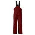 thumbnail image 5 of Girls Insulated Ski Overalls, Kids Adjustable Strap Snow Pants with Multiple Pockets, Waterproof Snowsuit for Snowboarding and Winter Play, Age 4-13 Years Wine 150, 5 of 8