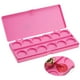 thumbnail image 5 of Paleta de pintura para uñas Jadeshay 24 cuadrículas mezcla de colores rojo rosa, 5 of 12