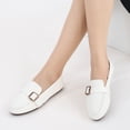 thumbnail image 7 of Ecetana Women's Loafer Flats Leather Slip-On Dress Shoes Work Business Casual Shoes, 7 of 7