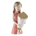 thumbnail image 2 of Estatuilla moderna para , jarrón , decoración para hogar, soporte secas de , estante esculpido, librería, estatua, adornos, Rosa perfecl Estatuilla de niña, 2 of 8