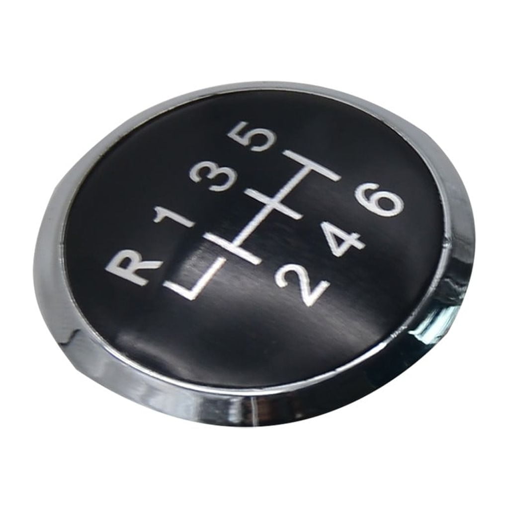 Gear Shift Badge Knob Cap - ABS Plastic Leather Durable Easy Install for T5/T5.1 Car Trim Replacement
