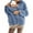 Maternity 2 In 1 Fuzzy Fleece Jacket-Blue, variant on Maternity 2 In 1 Fuzzy Fleece Jacket Women Zip up Thick Warm Winter Coat Pregnant Thermal Teddy Coats Cold Weather Baby Wearing Outerwear with Pockets Coffee M