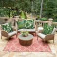 thumbnail image 4 of Green Tropical Leaves Pillow Cover 16x16 Inch,Set of 4 Summer Palm Tree Cushion Cases for Couch Sofa Bed Home Decor, 4 of 6