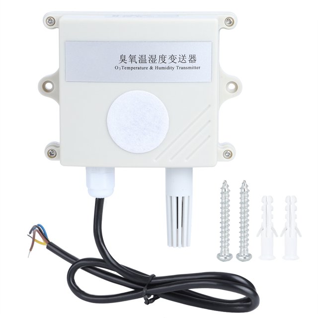 Transmisor de temperatura y humedad de ozono para detección de gas RS O3WS- N01-2-10P 485 Tipo 10~30 VCC