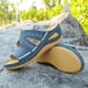 thumbnail image 5 of Sandalias bordadas multicolor para mujer con zapatos de plataforma de boca de pez con cuña Wmkox8yii  ytu1386, 5 of 9