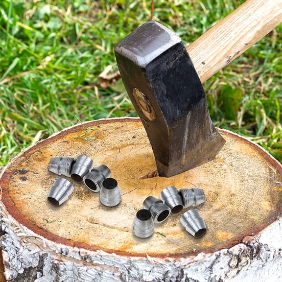 LEXSOMEO 6pcs Axe Wedge 10mm Iron Wedge For Axe Replacement Wedge For Hammer Wedge For Axe Taper Wedge For Hammer Replacement Hammer Handle Wedge