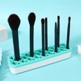 thumbnail image 1 of Makeup Brushes Holder Organizer, Silicone Cosmetic Brush Organizer  Storage Box, Practical Cosmetic Tools Container, 1 of 8