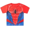 thumbnail image 2 of Marvel Spider-Man Short Sleeve Shirt and Pants Set (Boys), 2 Piece Set, Sizes 2T-8, 2 of 9