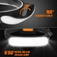 thumbnail image 4 of Linterna Frontal LED Recargable IPX6 Resistente Al Agua, 7500 MAh, 3 Modos de Luz para Actividades Al Aire Libre Como Acampar, Correr y Pescar., 4 of 5