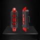 thumbnail image 2 of Bike Tail Lamp 5 Lamp Beads USB Recargable 4 Modos, 2 of 6