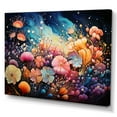 thumbnail image 2 of Designart "Colorful 0 Marine Animals euphony II" Marine Animals Canvas Art Print, 2 of 5