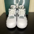 thumbnail image 3 of Ni - ke NEW Air Jordan 4 Retro 'Oxidized Green' Men's Size 9 SHIPS TODAY, 3 of 5