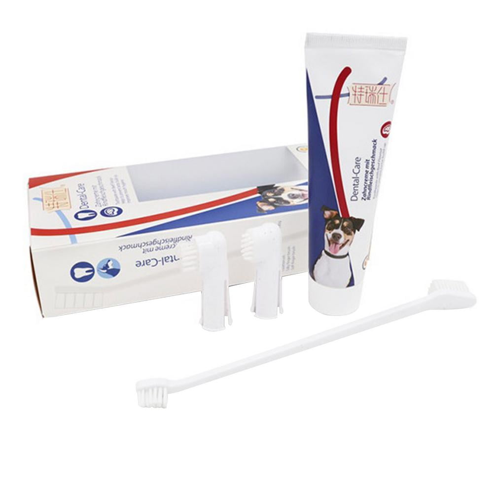 IMSHIE Dog Toothbrush Cat Toothpaste Pet Toothbrush And Toothpaste With