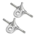 thumbnail image 1 of 1 Paire de Patins à Roulettes Triangulaires, Plaque de Remplacement pour Patins à Roulettes Double Action Accessoires de Patinage, 1 of 5