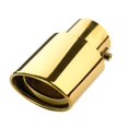 thumbnail image 1 of 63mm Stainless Steel Exhaust Tip Automatic Vent Pipe Straight Through Design Car Accessory Upgrade, 1 of 4