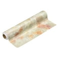 thumbnail image 1 of Uxcell Wood Grain Wallpaper Border 12" x 16.4ft Textured Frame Sticker, Yellow Pattern, 1 of 7