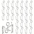 thumbnail image 1 of 20 piezas, decoración del techo, gancho for el techo, cortina de ducha, ranura for cortina, gancho for cortina, gancho en S, gancho for cortina de coche, 1 of 5
