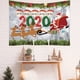 thumbnail image 5 of sweethay Tapiz de estilo navideño, tapiz decorativo para el hogar, telón de fondo para fotografía, sin reflejos Kits de decoración para fiestas, 5 of 6