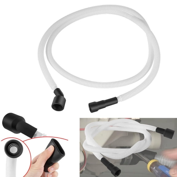 807117001 Drain Hose, Compatible with Some Frigidaire and Electrolux Dishwashers