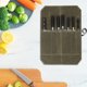 thumbnail image 4 of Rollo de cuchillos, bolsa para rollo de cuchillos de Chef, envoltura portátil para cuchillos, estuche de almacenamiento para cuchillos de cocina, Protector de herramientas de chef, bolsas pa, 4 of 5