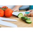 thumbnail image 4 of Kids Kitchen Knife Set Children's Cooking Knives in 3 Sizes & Colors/Firm Grip, Serrated Edges, BPA-Free Kids' Knives/Safe Lettuce and Salad Knives, 4 of 5