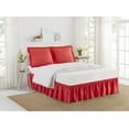 thumbnail image 5 of The Pioneer Woman Coral Cotton Swiss Dot 3-Piece Bedskirt and Sham Set, 5 of 5