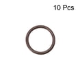 thumbnail image 2 of Unique Bargains Fluorine Rubber O Rings 10mm OD, 8mm Inner Diameter, 1mm Width, Seal Gasket Brown 10Pcs, 2 of 3