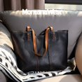 thumbnail image 2 of Bolso Montana West de cuero vegano negro para mujer MWC-118BK, 2 of 6