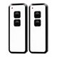 thumbnail image 1 of 433.92 MHz Garage Door Remote Control, for NOVOTRON 502 MAX43-2, MINI-,Garage Door Opener 2Pack, 1 of 5