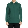 thumbnail image 2 of Thrilos Polo Shirts for Men Long Sleeve Dry Fit Shirts Printed Collar Casual Golf Polo Shirts, 2 of 6