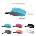 thumbnail image 2 of Guardurnaity Sombrero para el sol Cierre elástico Buena transpirabilidad Protector solar Gorras Accesorios deportivos Sombreros naranja Guardurnaity AP009958-04B, 2 of 6