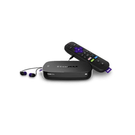 Roku Ultra 4K HDR Streaming Player with voice remote
