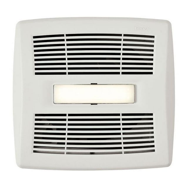 80 CFM, 1.5 Sones In-Vent Series Single-Speed Bathroom Exhaust Fan with LED Light