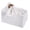 White, variant on Bedding Craft white Cotton Cloth Dinner Napkin with White Mitered Corners, Kitchen Decor, 17x17" - Set of 12