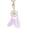 Purple, variant on Feather Dream Catcher Charm Keychain Fashion Haning Ornament Keyring Simple Pendants for Purse Bag Backpack Handbag