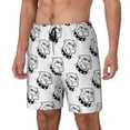thumbnail image 2 of Daiia Cool Dog Mens Swim Trunks Swim Shorts Quick Dry Swim Shorts with Mesh Lining Pockets-Medium, 2 of 9