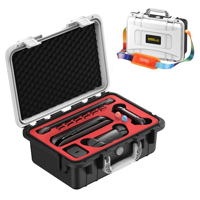 Hard Travel Case For Nintendo Switch 2, IP67 Waterproof, Soft Lining, Holds Console, Pro Controller & Accessories