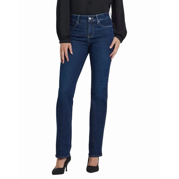 NYDJ womens Marilyn Indigo Seine Straight Leg Jean, 14