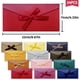 thumbnail image 2 of 24 Sobres Coloridos Para Tarjetas De Regalo Para Acción De Gracias Navidad Sobres Para Tarjetas De Felicitación Con Lazo De 8 X 4 Pulgadas Hermosos Sobres De Colores Nacarados Para Tarjetas De Visita, 2 of 5