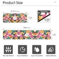thumbnail image 3 of Yayeee Faucet Mat for Kitchen Sink 14.7" Diatomite Long Splash Guard Pad, Pink Floral Blooms, 3 of 7