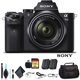 thumbnail image 1 of Cámara sin espejo Sony Alpha a7 II con lente FE 28-70 mm f/3.5-5.6 OSS ILCE7M2K/B con bolsa blanda, batería adicional, tarjeta de memoria de 64 GB, lector de tarjetas y accesorios esenciales Sony ILCE7M2K/B, 1 of 6