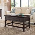thumbnail image 2 of Leick Favori Trouve Plateau Bord Table Basse en Chocolat, 2 of 8