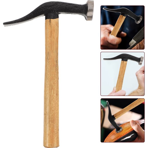 Wooden Handle hammer for Repair Use MultiColor Lightweight and Portable 7.5 Inches