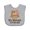 AC-Heather Grey, variant on Inktastic Memaw Loves Me Grandchild Girl Owl Girls Baby Bib