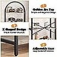 thumbnail image 3 of Yesurprise 5 Tier Bookshelf Industrial Gold Bookcase with Metal Frame Bookcase for Office Organization and Storage Modern Storage Rack Shelf for Home, 3 of 6