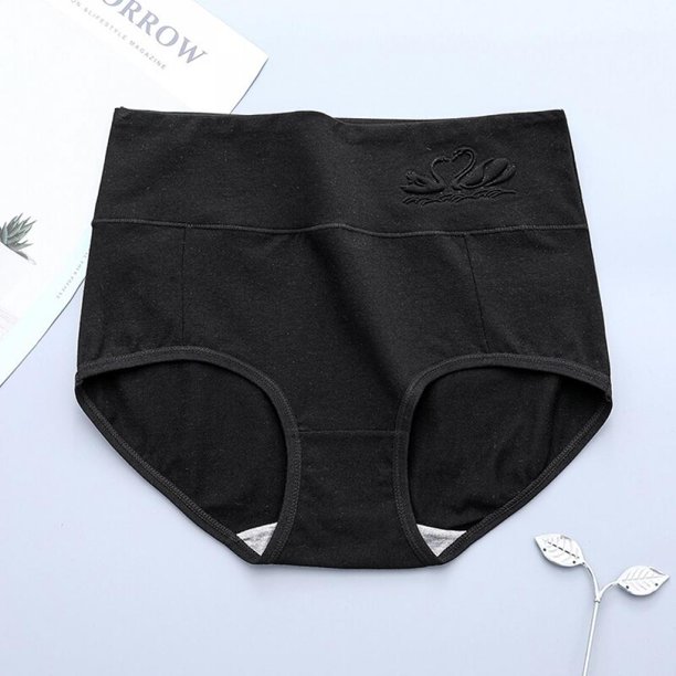 Promotion!Females Underwear,Cotton Panty High Waist Underwear 3D