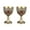 Qinggu, variant on 2Pcs 30ml Vintage Medieval Metal Wine Goblets, Drinking Cups Home Decor Party Supplies