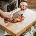 thumbnail image 3 of Pala para pizza plegable con mango de madera, fácil de usar, de Gourmet Chef's Choice, juego completo con cortador de acero inoxidable y superficie de aluminio resistente a la oxidación, ideal tanto, 3 of 6