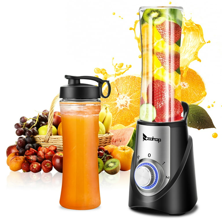 Portable Blender Juicer Mini Handel 4 Blades Easy To Use Carry Light Weight
